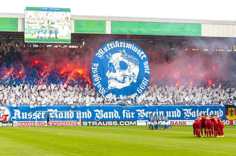 Video Hansa Fans Zeigen Choreo Im Kompletten Stadion Liga3 Online De