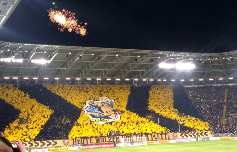 Video: 7,7 Millionen Zuschauer sehen Dynamo-Spiel und Choreo – liga3