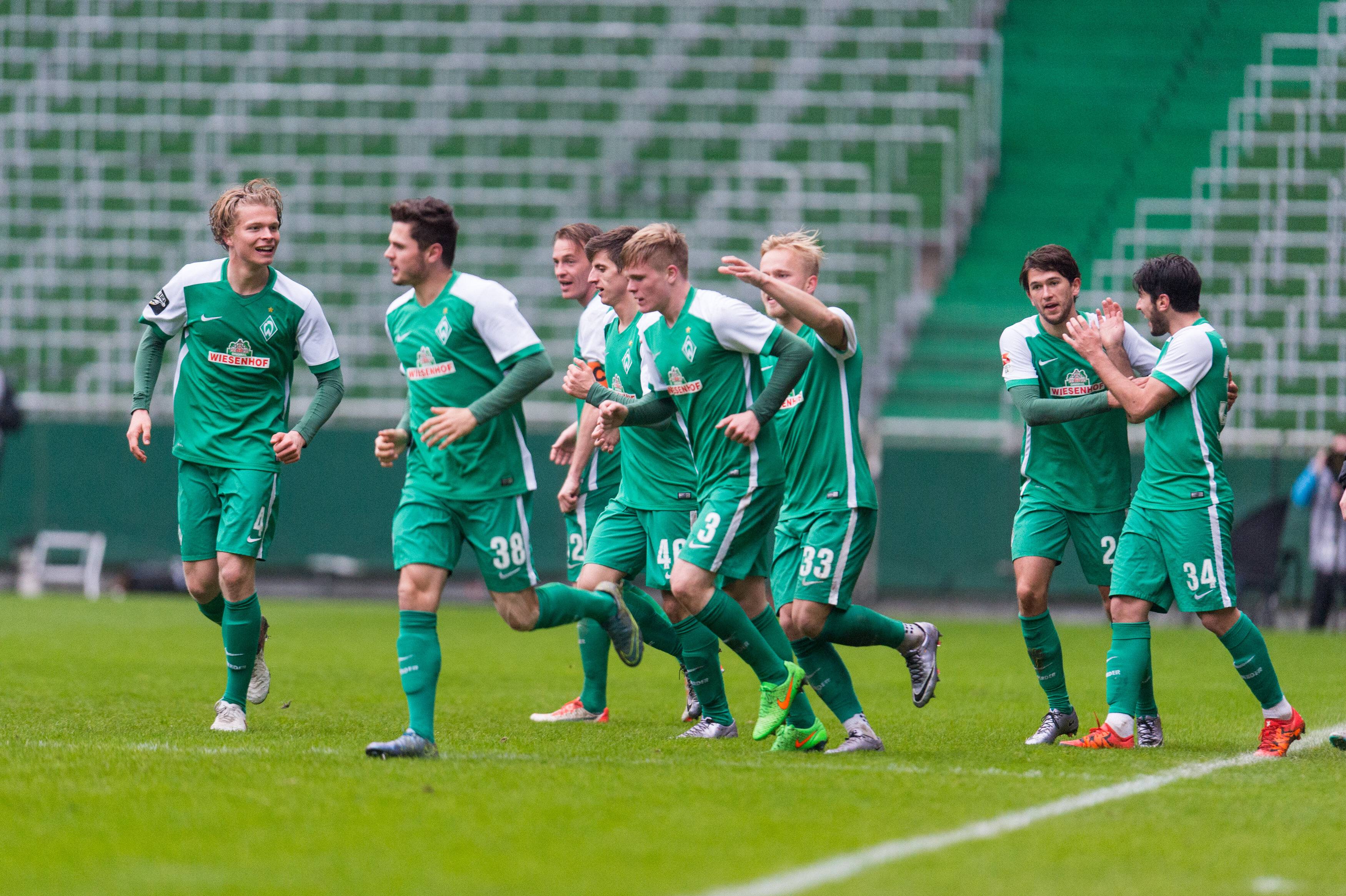 Werder Bremen II im Aufwind Sieben Spiele ungeschlagen