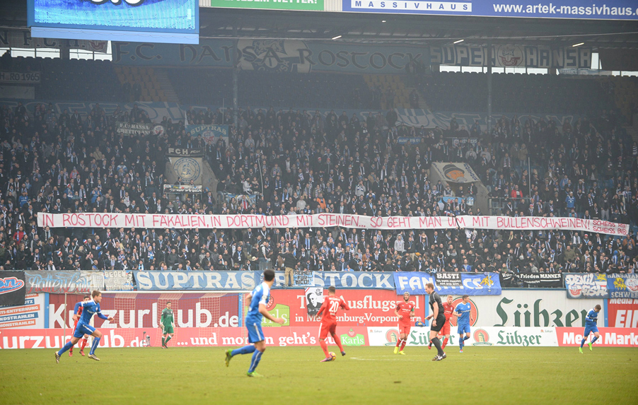 Hansa Anti Rb Banner Sorgt Fur Aufregung Dfb Ermittelt Liga3 Online De