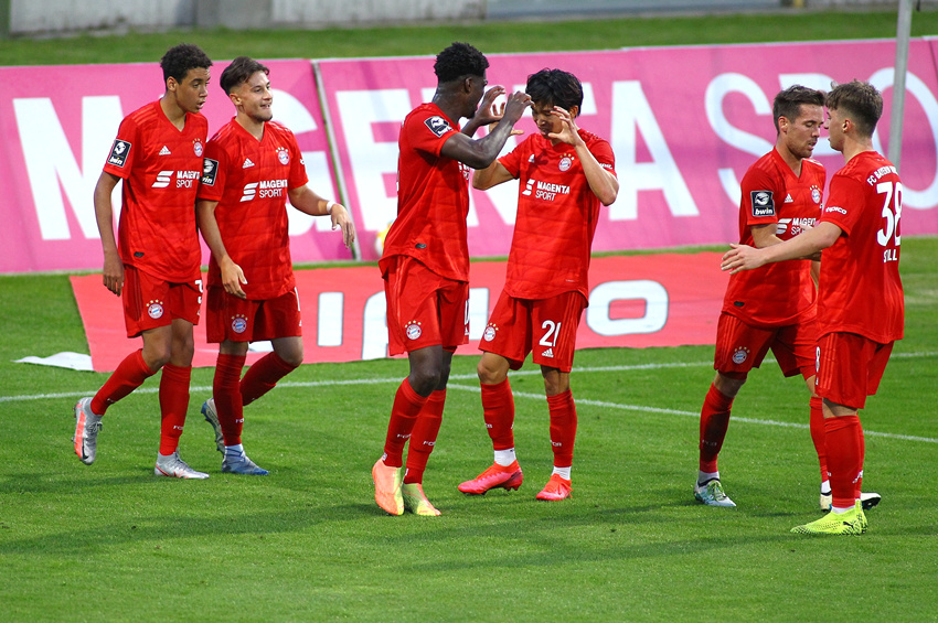 Derbysieg für Bayern II, HFC gewinnt Spektakel, SVW ...