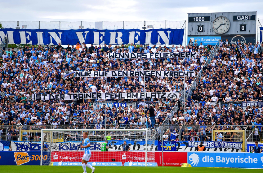 1860 München - Dresden, Pyro & Feuerwerk Ultras Dynamo Dresden in München